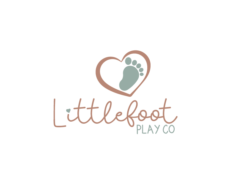 LITTLEFOOT PLAY CO logo design by jaize
