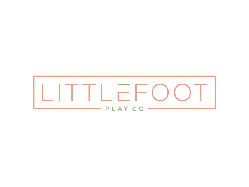 LITTLEFOOT PLAY CO logo design by Artomoro