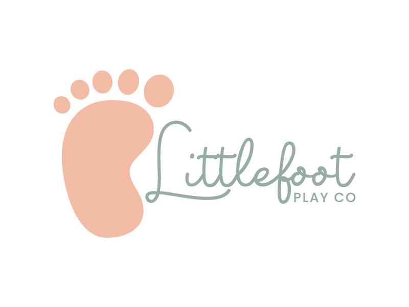 LITTLEFOOT PLAY CO logo design by Farencia