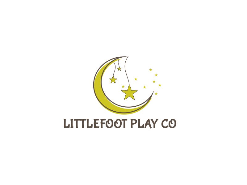 LITTLEFOOT PLAY CO logo design by Greenlight