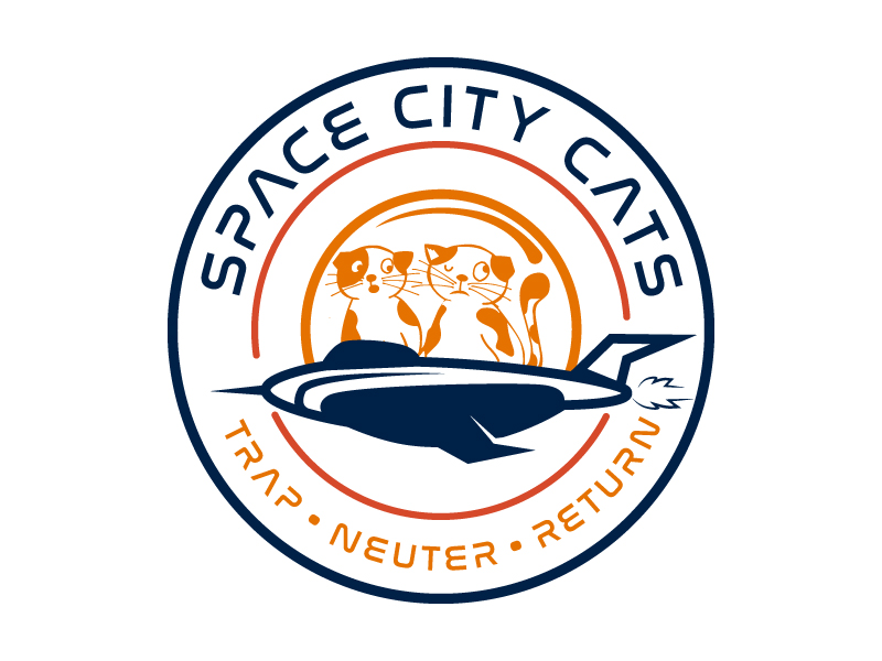 Space City Cats logo design by yans