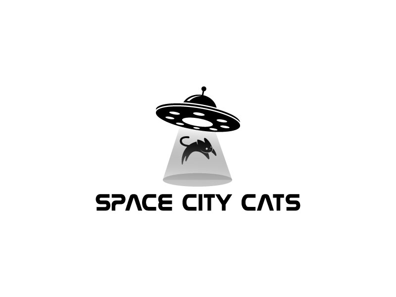 Space City Cats logo design by mikha01