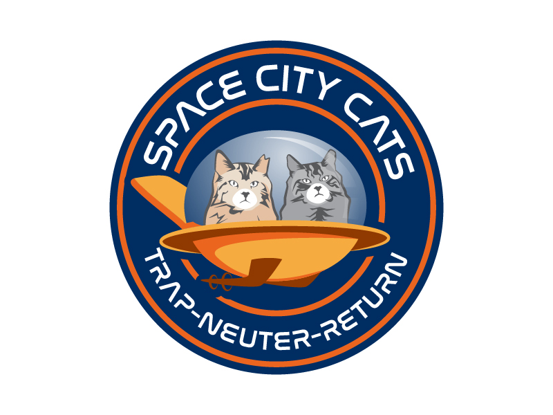 Space City Cats logo design by sakarep
