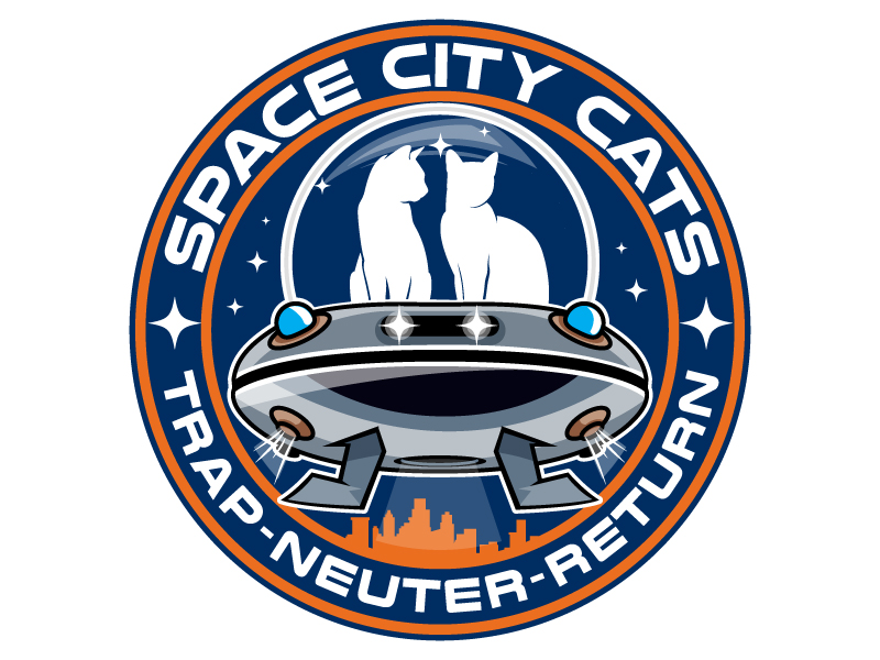Space City Cats logo design by Gigo M