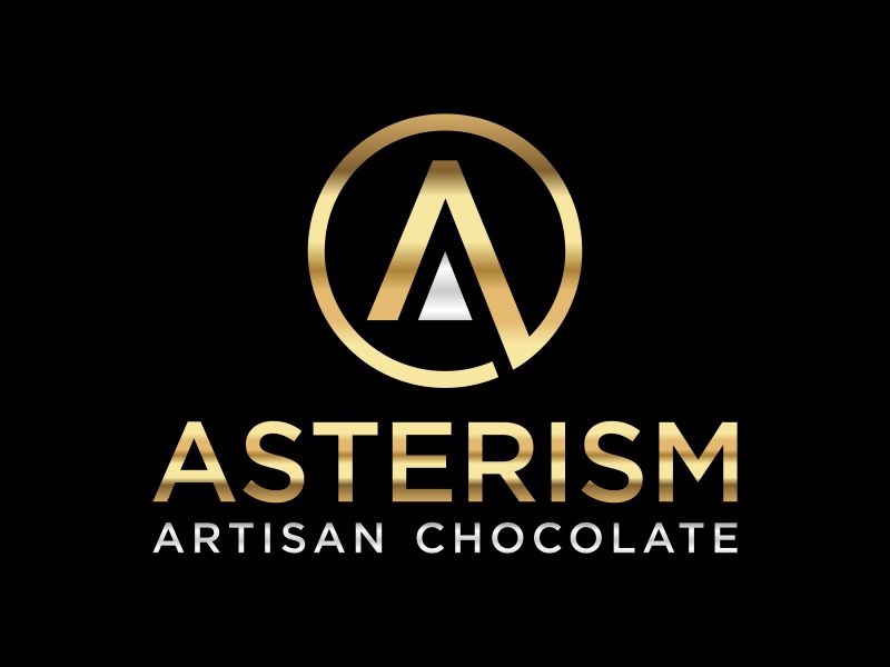 Asterism Artisan Chocolate logo design by dewipadi