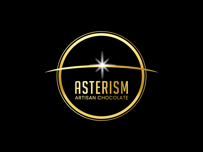 Asterism Artisan Chocolate logo design by gateout