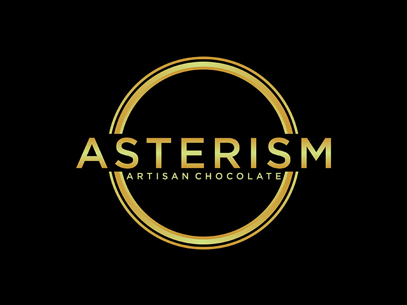 Asterism Artisan Chocolate logo design by zeta