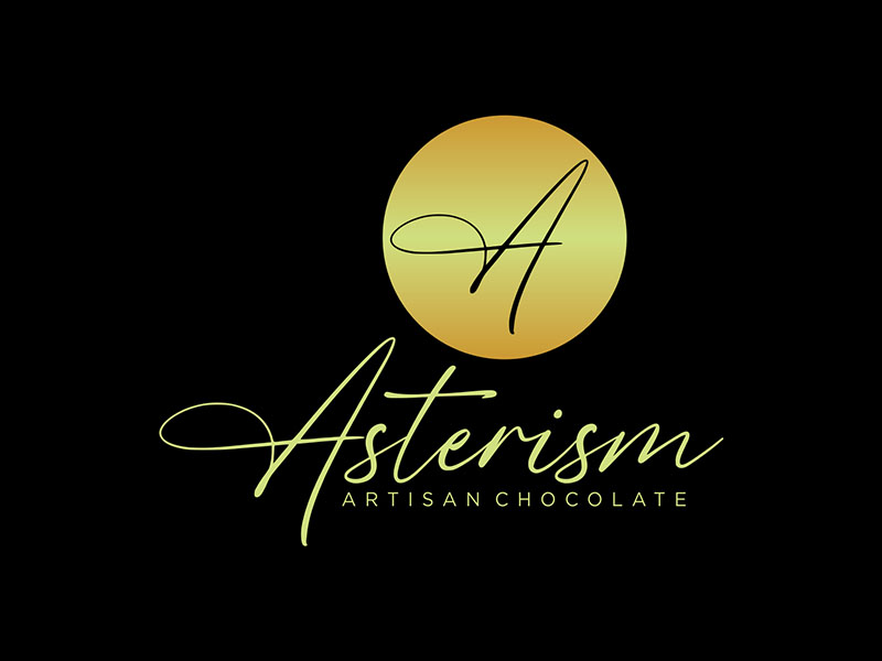 Asterism Artisan Chocolate logo design by zeta