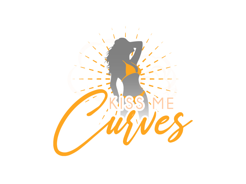 Kiss Me Curves logo design by Kirito