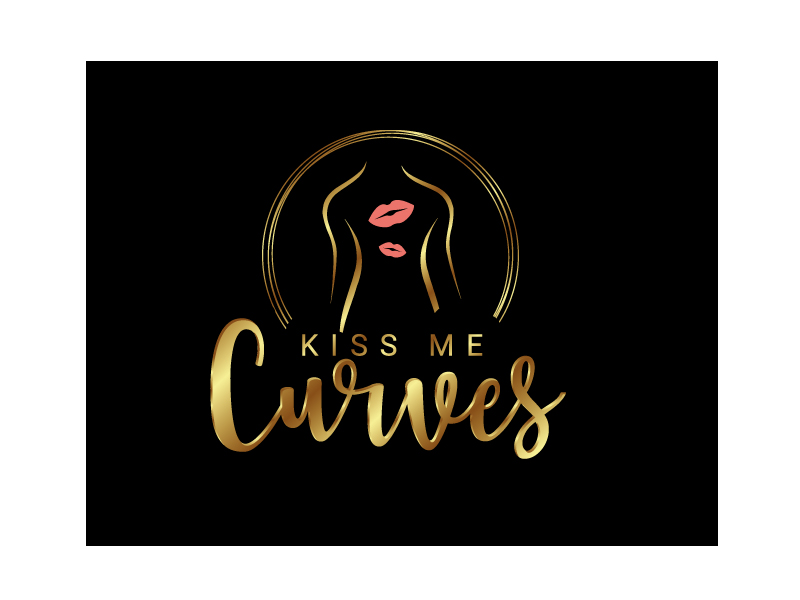 Kiss Me Curves logo design by Koushik