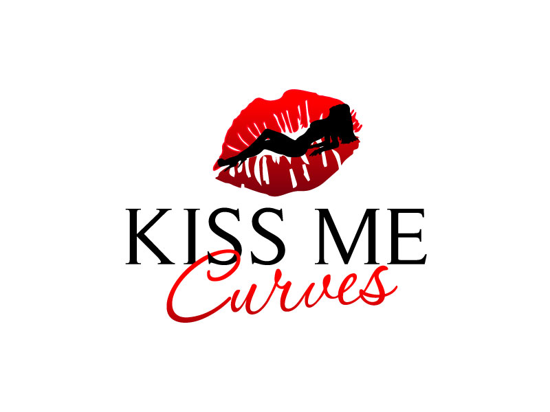 Kiss Me Curves logo design by Webphixo