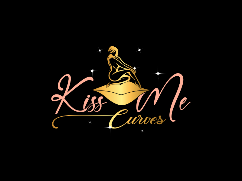 Kiss Me Curves logo design by RIFQI