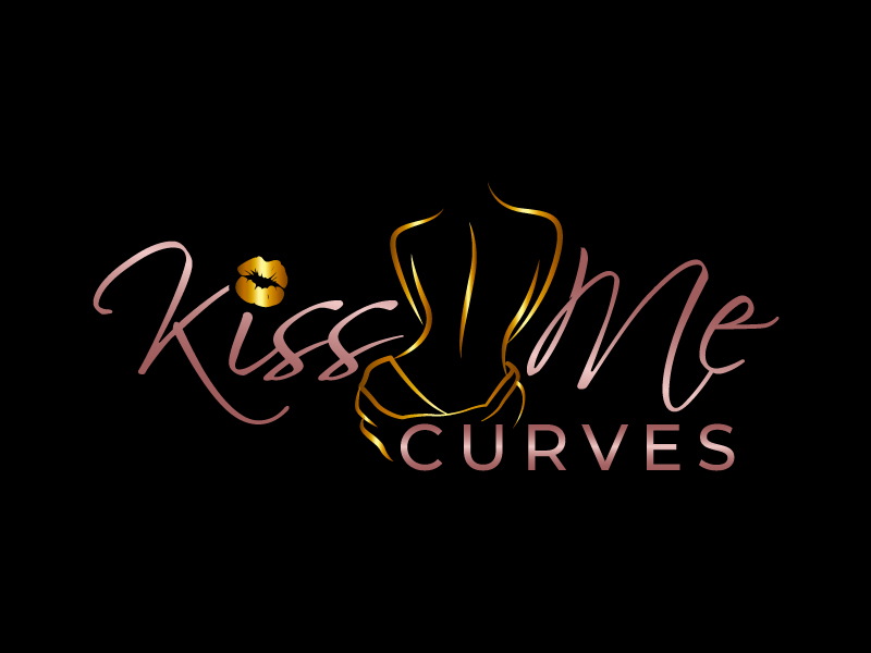 Kiss Me Curves logo design by Bhaskar Shil