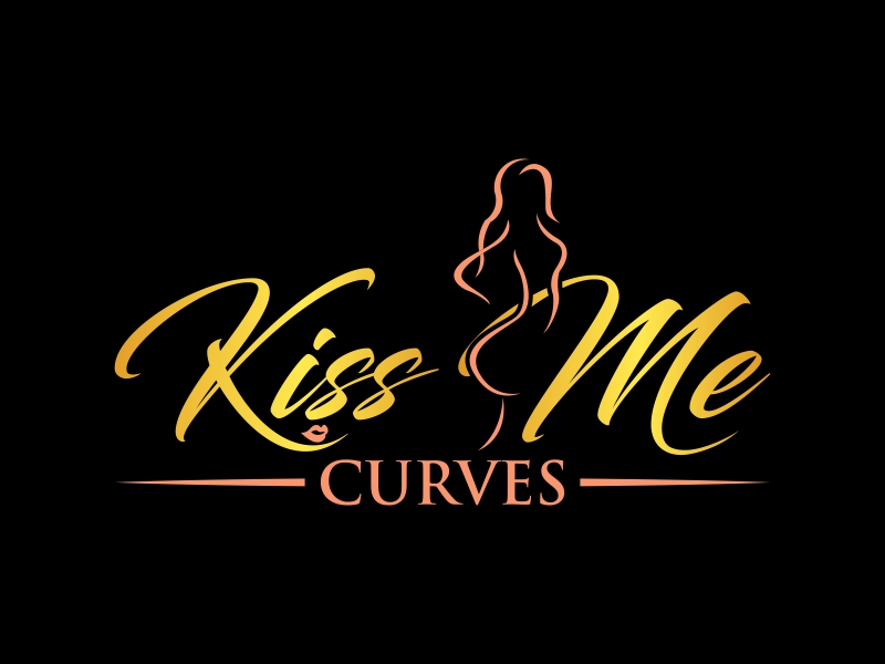 Kiss Me Curves logo design by luckyprasetyo