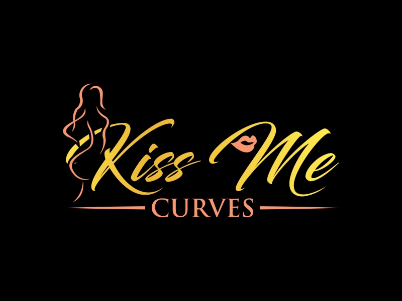 Kiss Me Curves logo design by luckyprasetyo