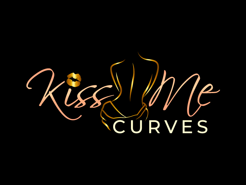 Kiss Me Curves logo design by Bhaskar Shil