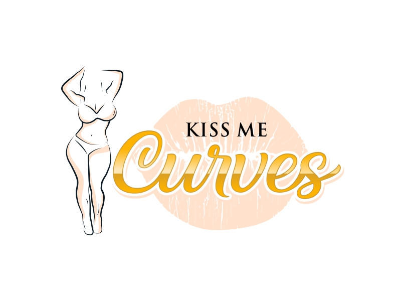 Kiss Me Curves logo design by AnandArts