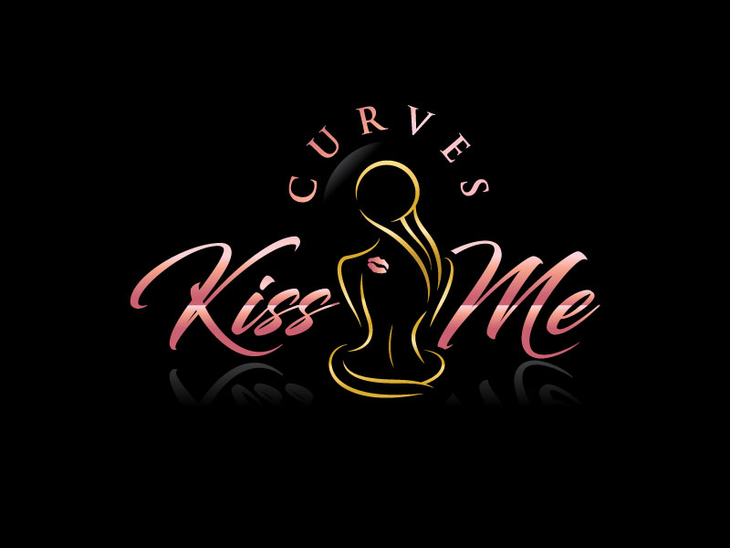 Kiss Me Curves logo design by Webphixo