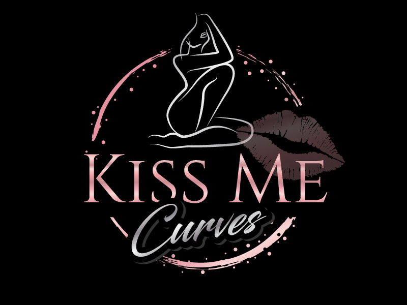 Kiss Me Curves logo design by jaize