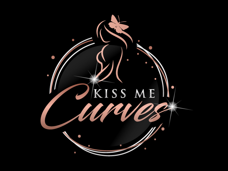 Kiss Me Curves logo design by akilis13