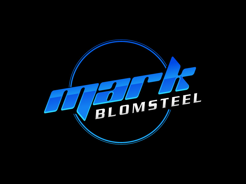 Mark Blomsteel logo design by yondi
