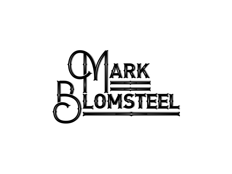 Mark Blomsteel logo design by johana