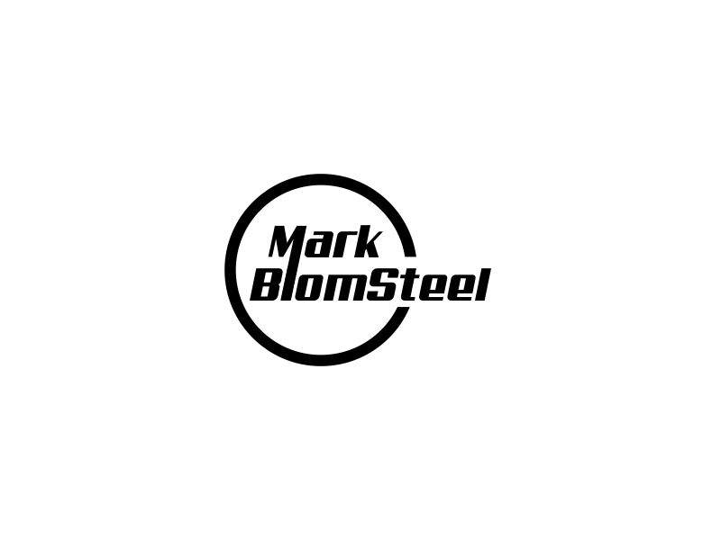 Mark Blomsteel logo design by ian69