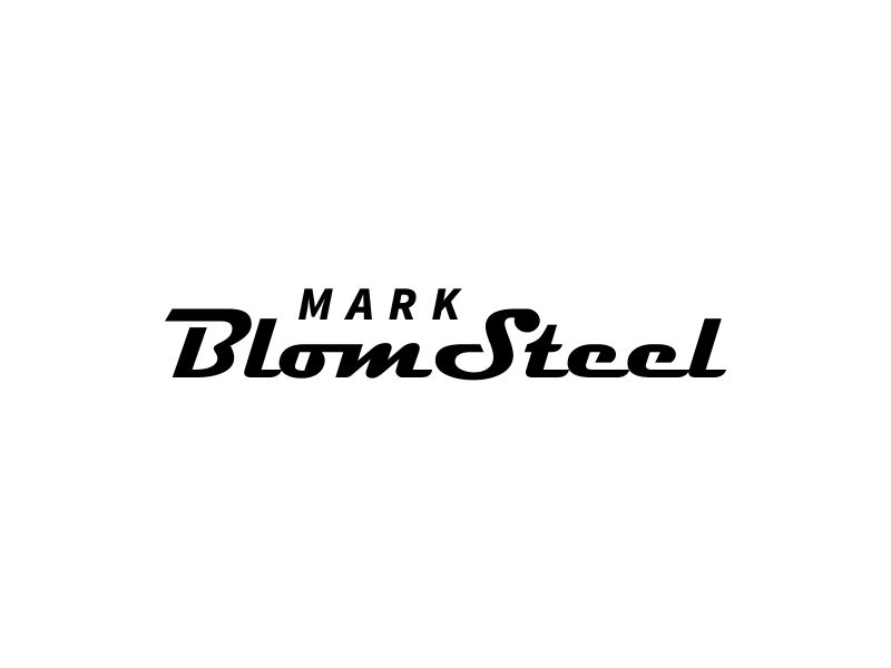 Mark Blomsteel logo design by ian69