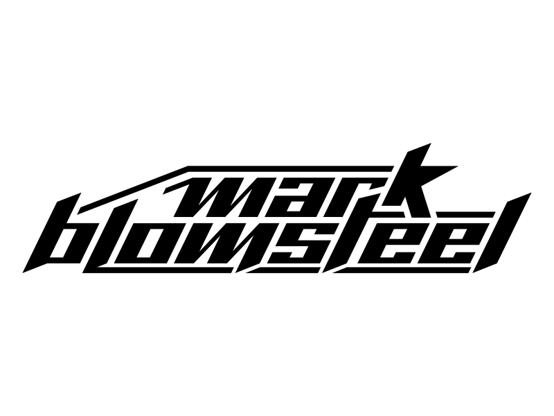 Mark Blomsteel logo design by Shabbir
