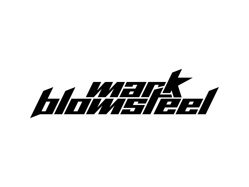 Mark Blomsteel logo design by Shabbir