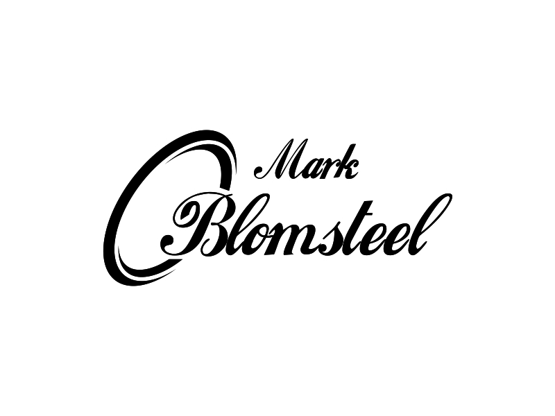 Mark Blomsteel logo design by santrie
