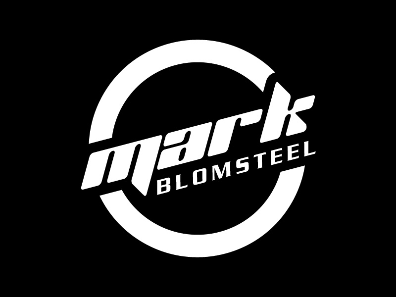 Mark Blomsteel logo design by yondi