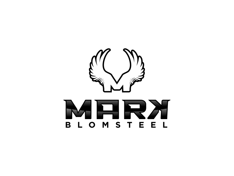 Mark Blomsteel logo design by MagnetDesign