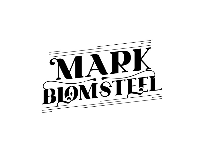 Mark Blomsteel logo design by semar