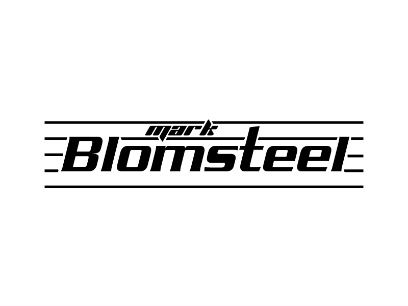 Mark Blomsteel logo design by Dini Adistian