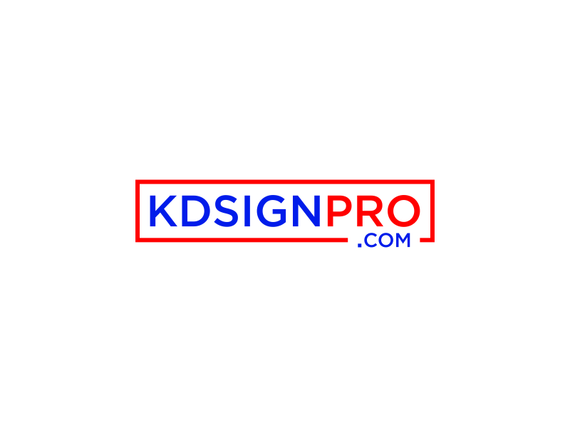 KDSIGNPRO.com logo design by bomie
