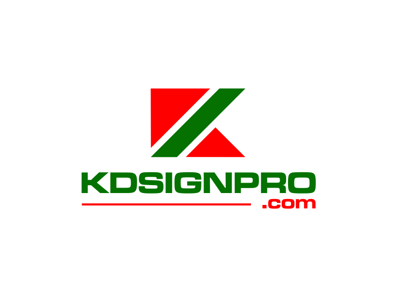 KDSIGNPRO.com logo design by santrie