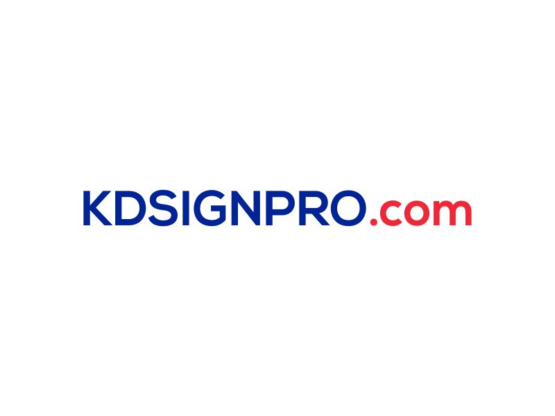 KDSIGNPRO.com logo design by mukleyRx