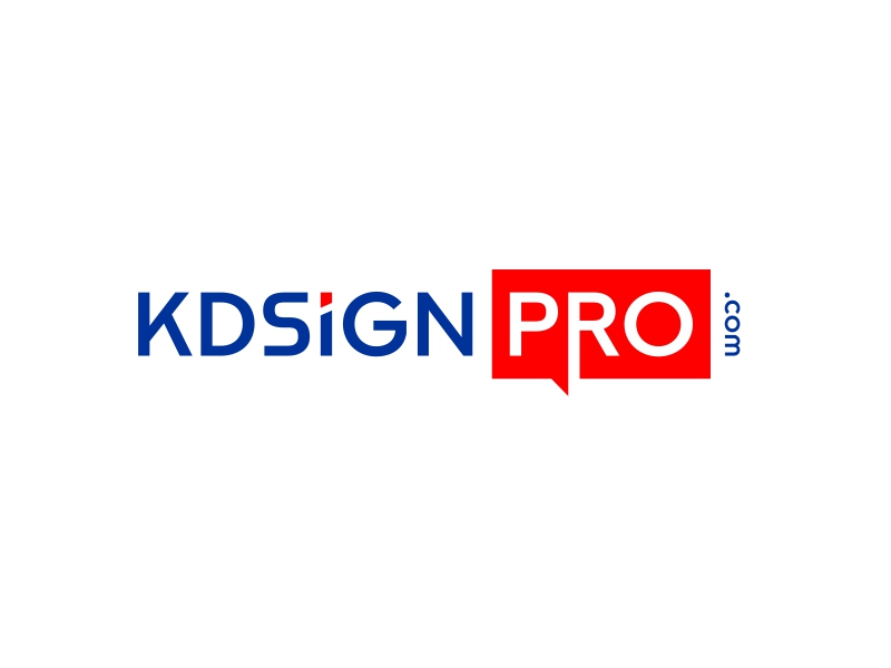 KDSIGNPRO.com logo design by ubai popi