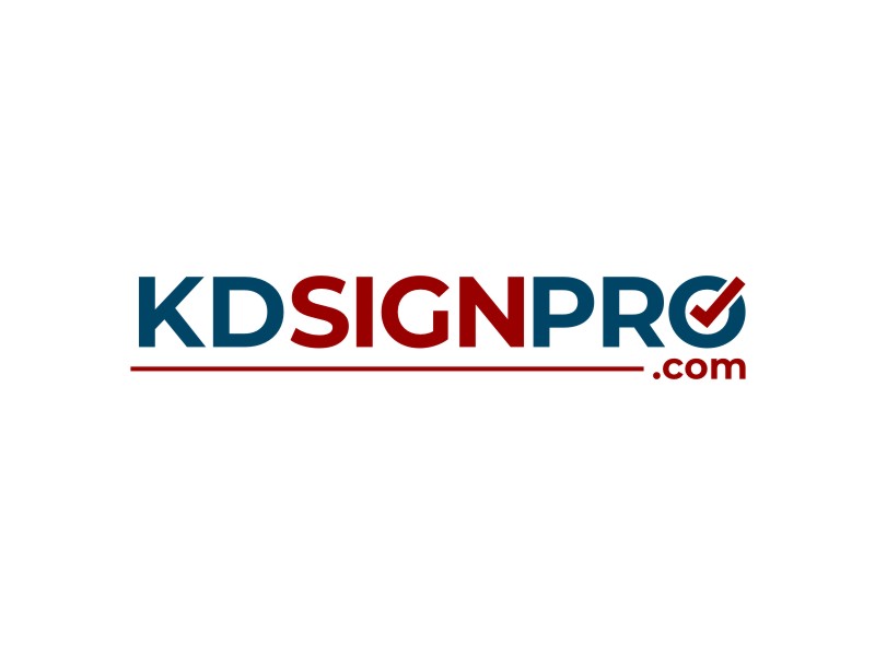 KDSIGNPRO.com logo design by mutafailan