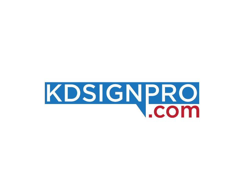 KDSIGNPRO.com logo design by bigboss