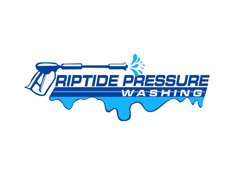 Riptide Pressure Washing logo design by All Lyna