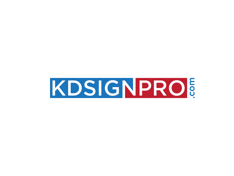 KDSIGNPRO.com logo design by bigboss