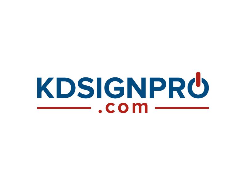 KDSIGNPRO.com logo design by puthreeone