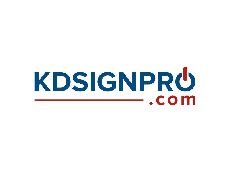 KDSIGNPRO.com logo design by puthreeone