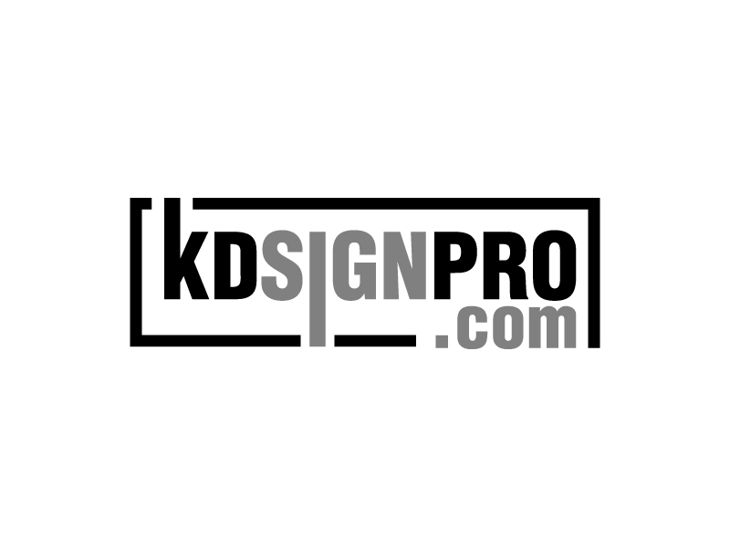 KDSIGNPRO.com logo design by Erasedink