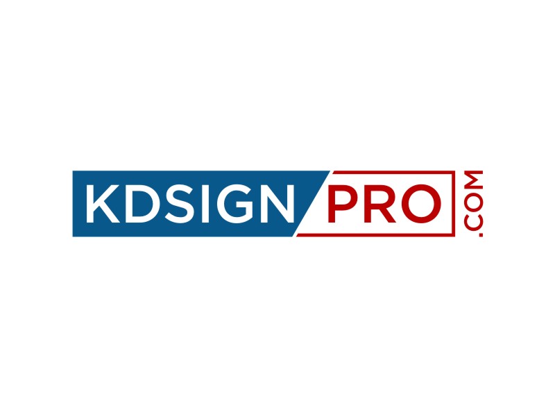 KDSIGNPRO.com logo design by KQ5