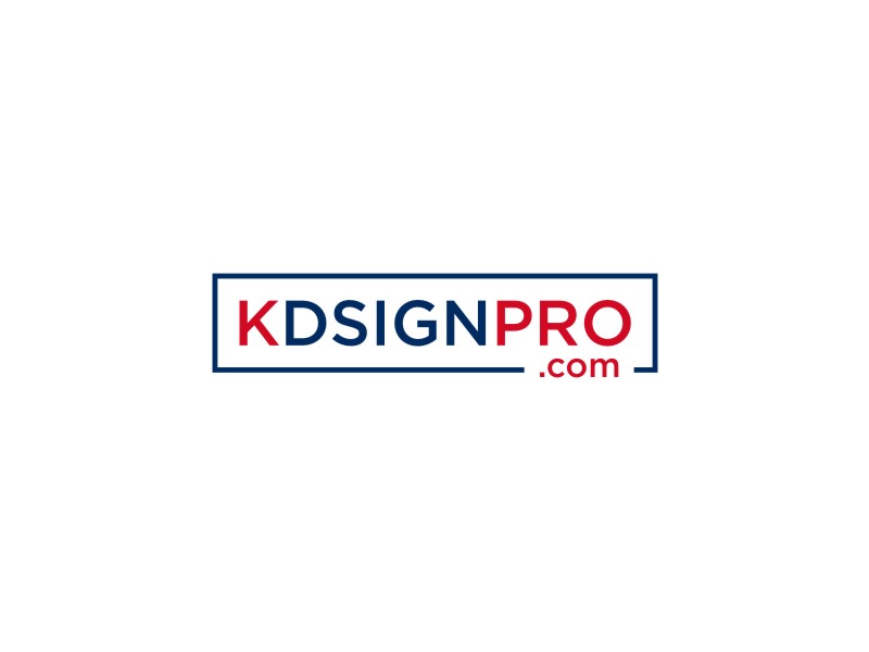 KDSIGNPRO.com logo design by alby
