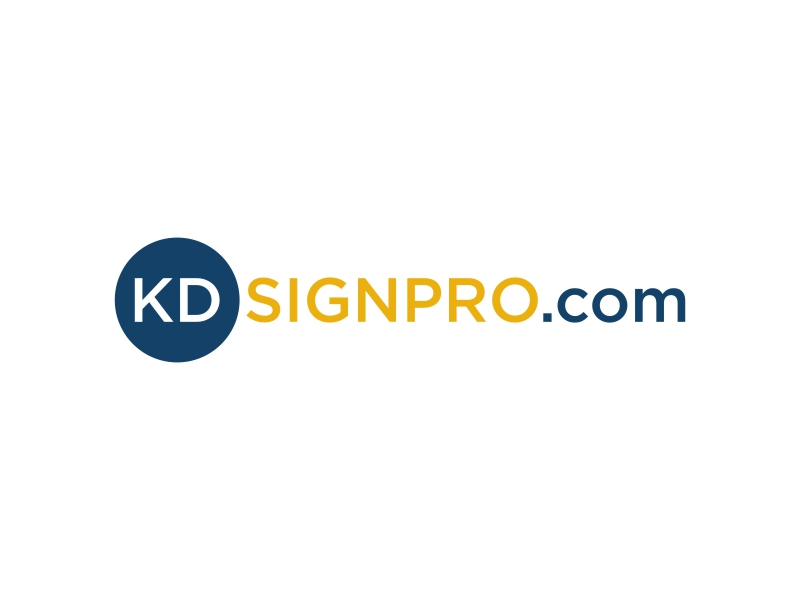 KDSIGNPRO.com logo design by DuckOn