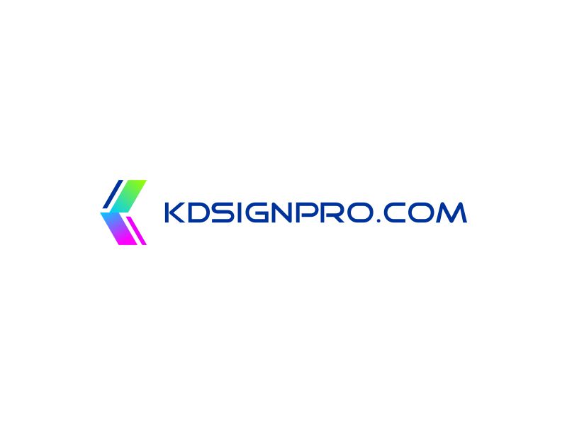 KDSIGNPRO.com logo design by Kraken